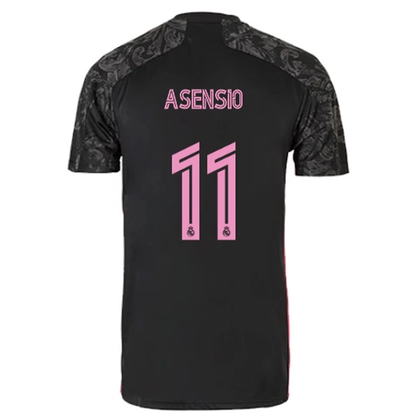 Camiseta Real Madrid Tercera Equipación NO.11 Asensio 2020-2021 Negro
